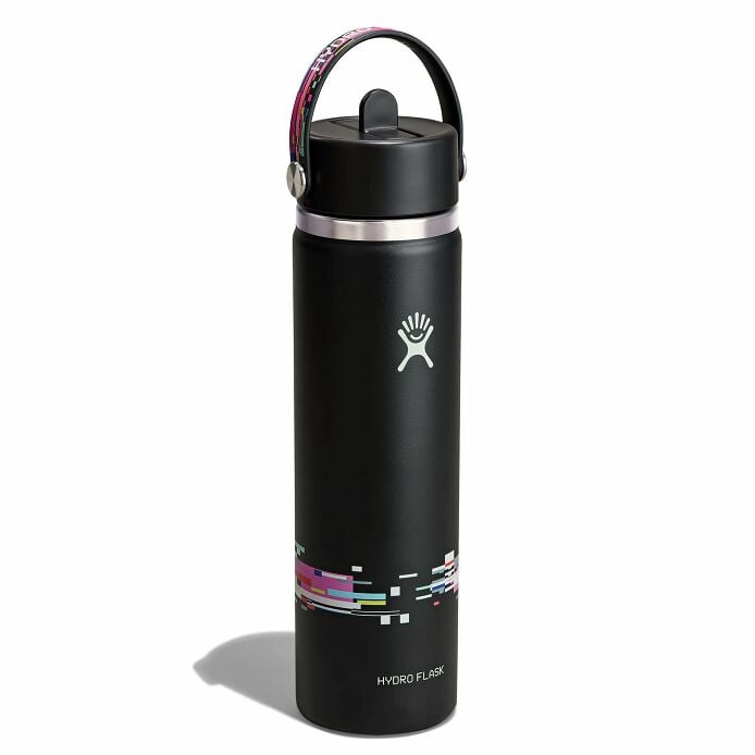 glitch-collection-24-oz-bottle-with-flex-straw-cap-h1 le26-w24-1007-24-oz-wide-flex-straw-cap-glitch-black-angled.jpg